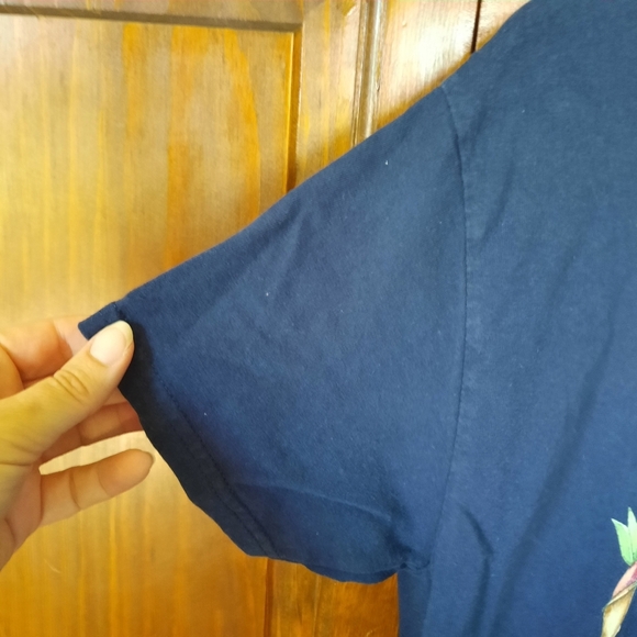 "What The Fucculent" Humor Succulent Cactus 100% Cotton Navy Blue T-shirt - Picture 5 of 8